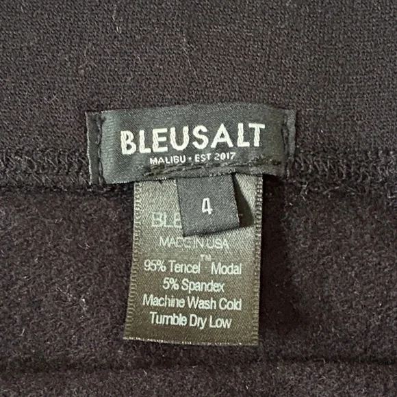 Bleusalt Ladies Black A Line Skirt XL - Picture 2 of 6